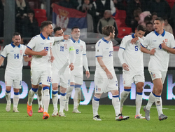 Serbia Latvia WCup Soccer