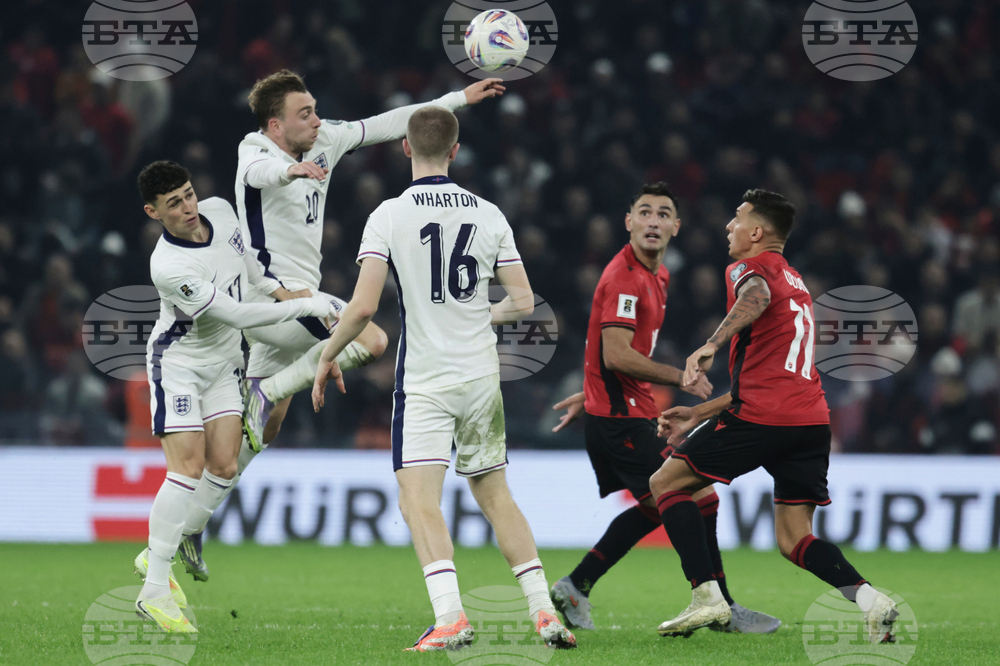 Albania England WCup Soccer