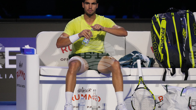 Алкарас се оттегли от участие за Купа Дейвис заради травма