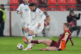 Serbia Latvia WCup Soccer