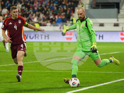 Serbia Latvia WCup Soccer