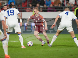 Serbia Latvia WCup Soccer