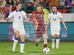 Serbia Latvia WCup Soccer