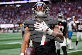 APTOPIX Panthers Falcons Football