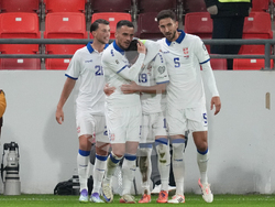 Serbia Latvia WCup Soccer