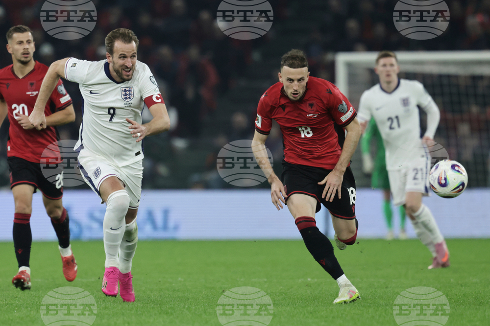 Albania England WCup Soccer