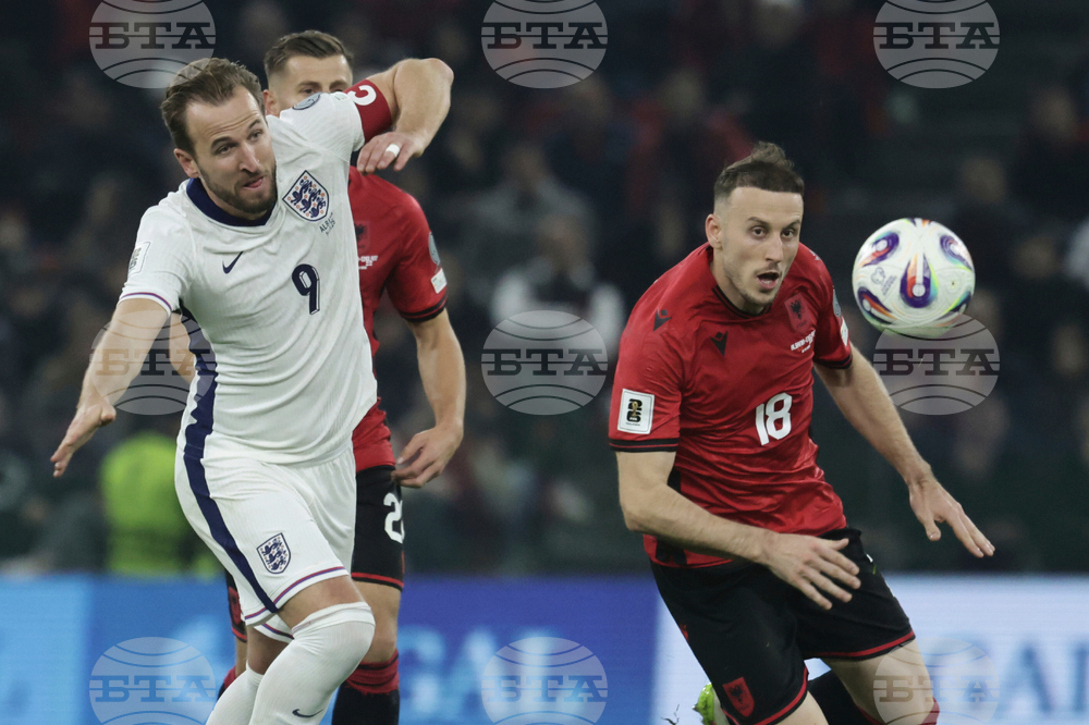 Albania England WCup Soccer