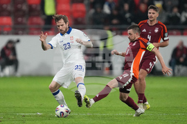 Serbia Latvia WCup Soccer