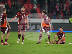 Serbia Latvia WCup Soccer