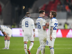 Serbia Latvia WCup Soccer