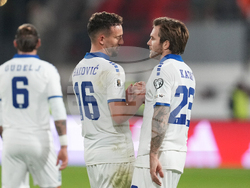 Serbia Latvia WCup Soccer