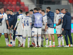 Serbia Latvia WCup Soccer