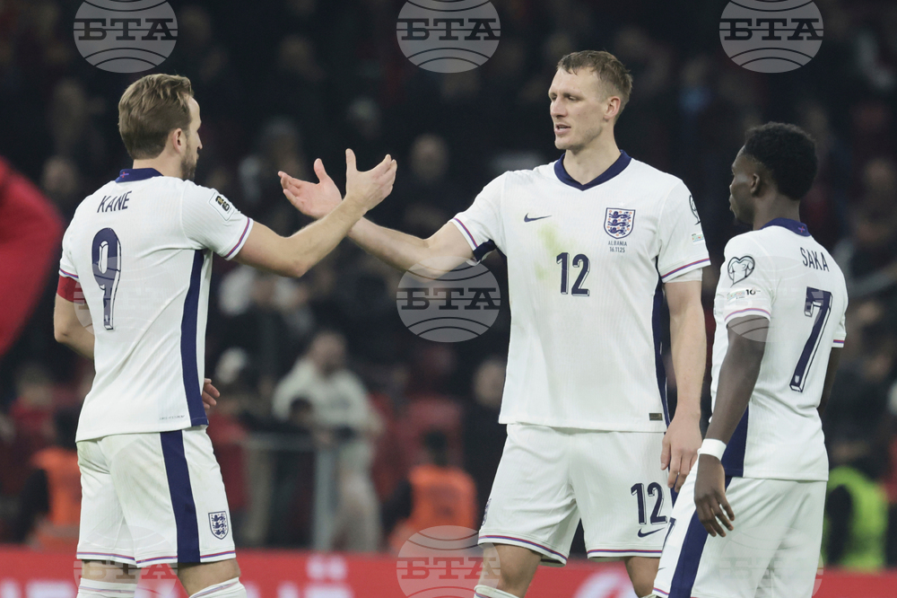 Albania England WCup Soccer