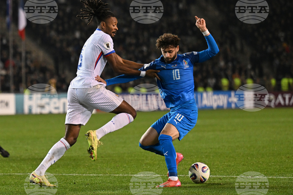 Azerbaijan France WCup Soccer