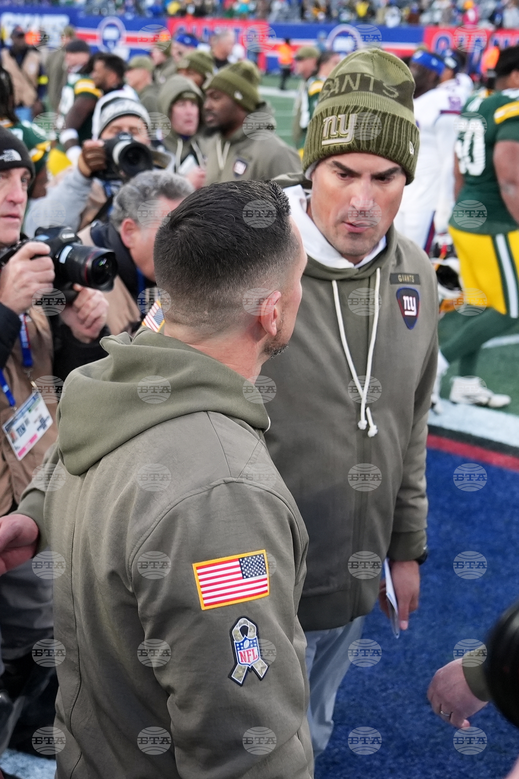 Packers Giants Football