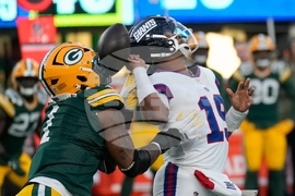 APTOPIX Packers Giants Football