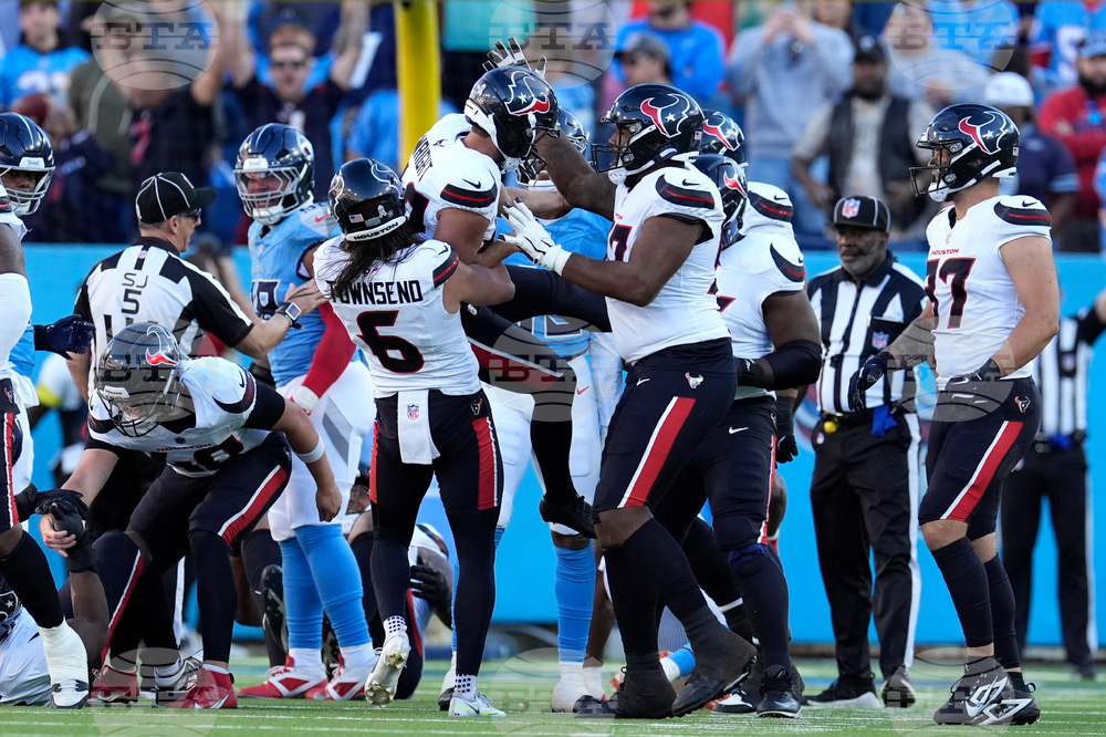 APTOPIX Texans Titans Football