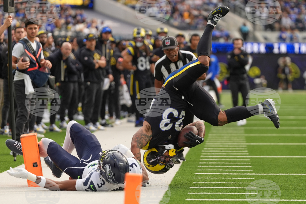 APTOPIX Seahawks Rams Football