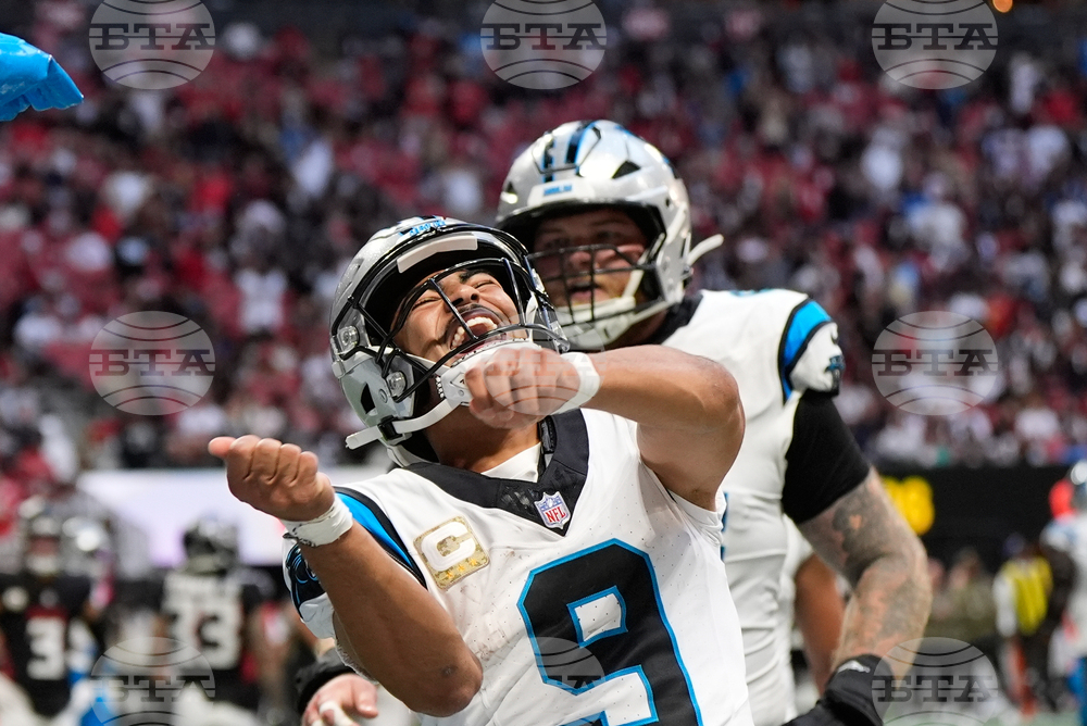 APTOPIX Panthers Falcons Football