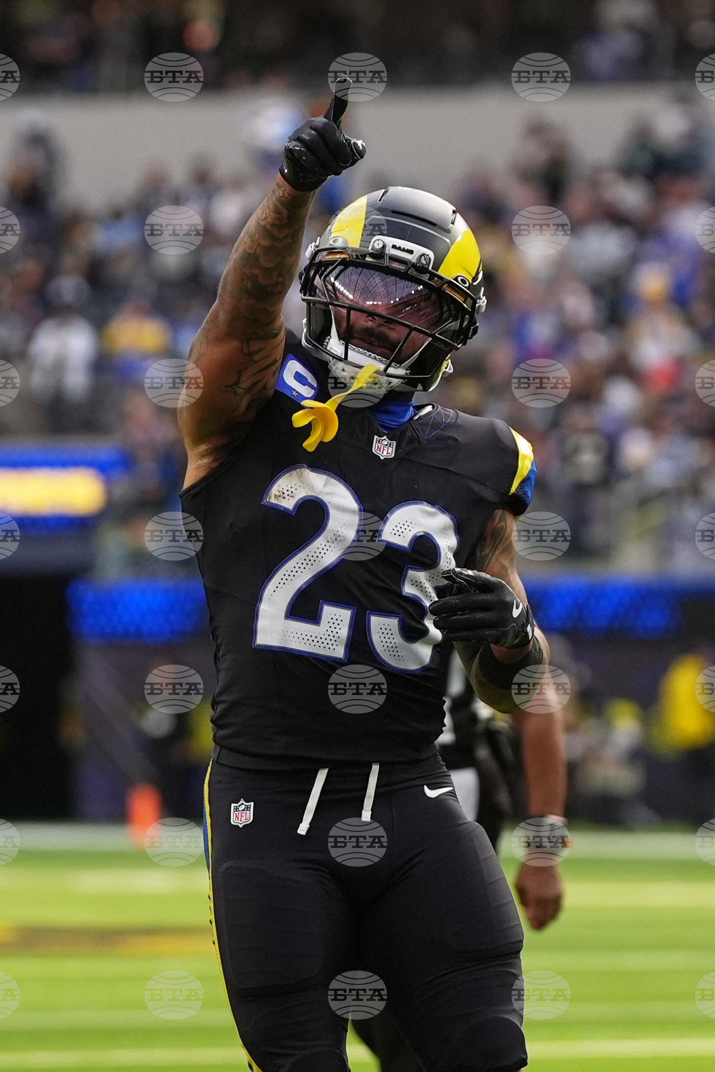 Seahawks Rams Football