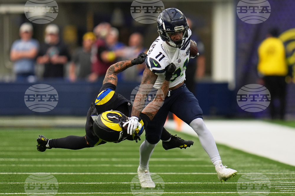 APTOPIX Seahawks Rams Football