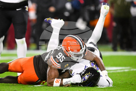 APTOPIX Ravens Browns Football