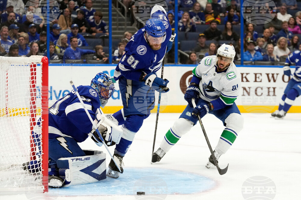 Canucks Lightning Hockey