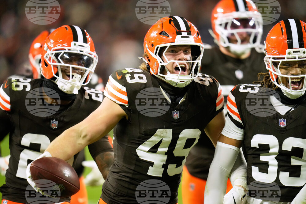 APTOPIX Ravens Browns Football