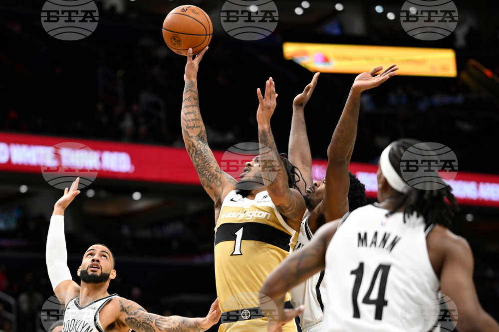 Nets Wizards Basketball