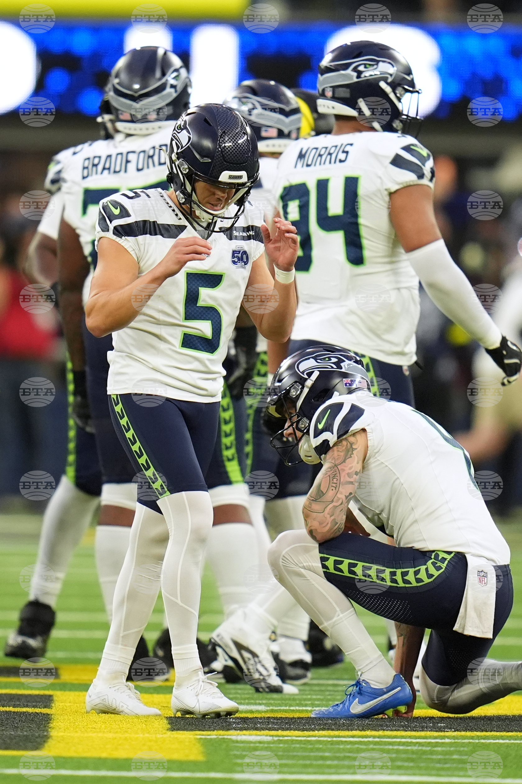 Seahawks Rams Football