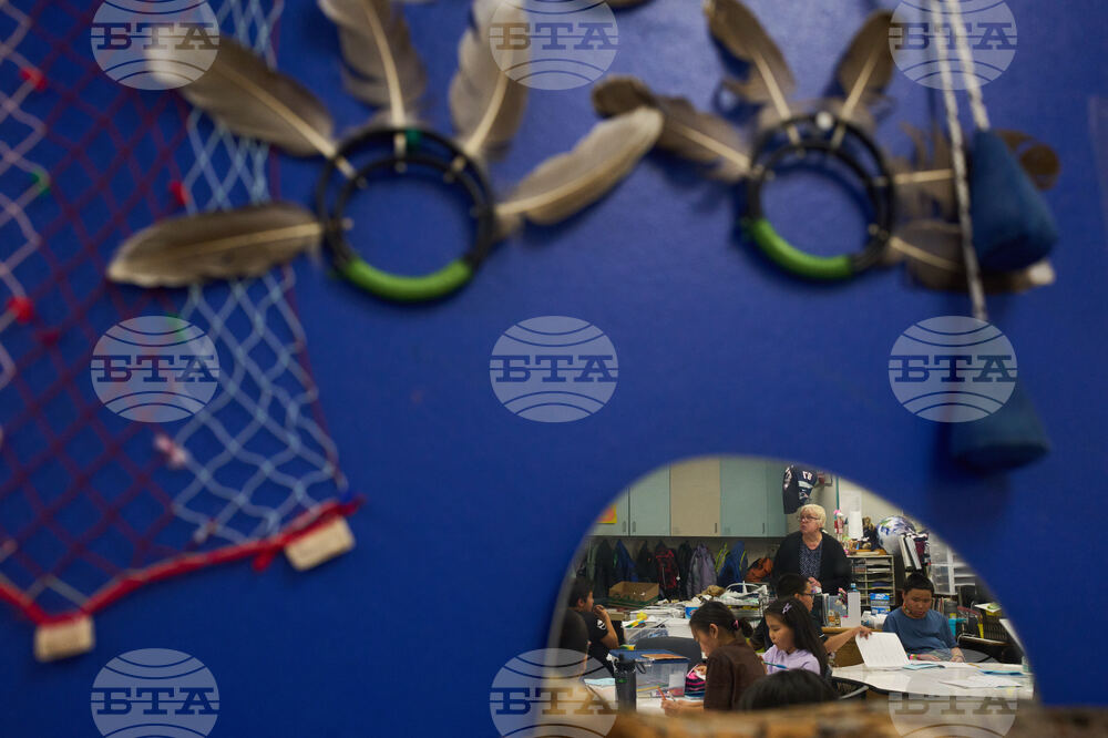 APTOPIX Alaska Typhoon Aftermath Education