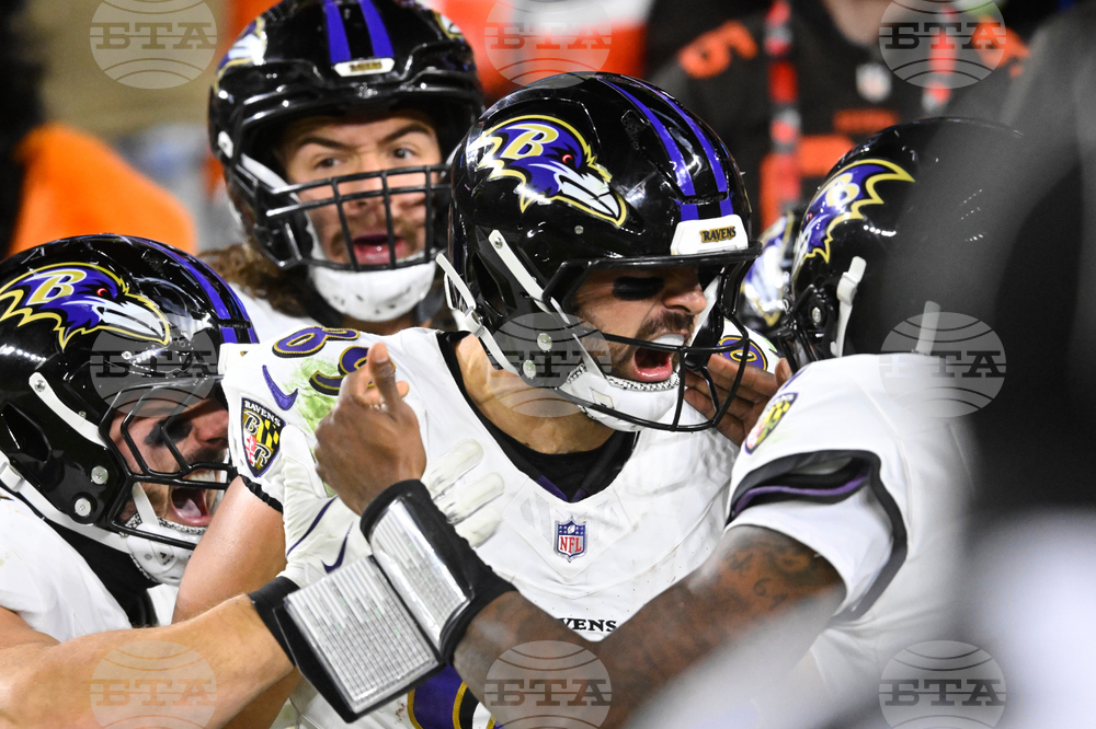 APTOPIX Ravens Browns Football