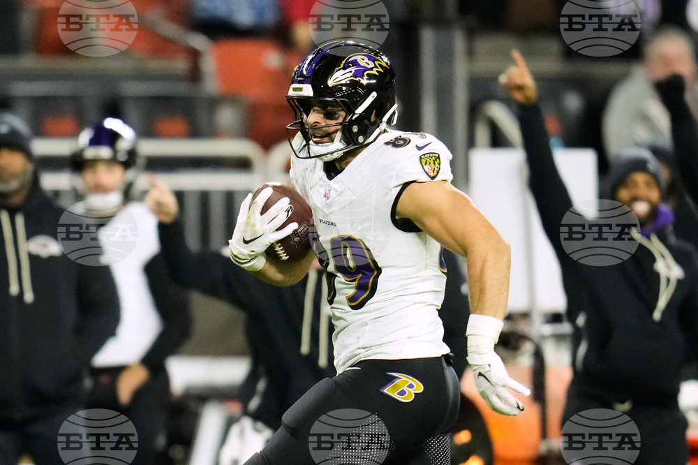 APTOPIX Ravens Browns Football