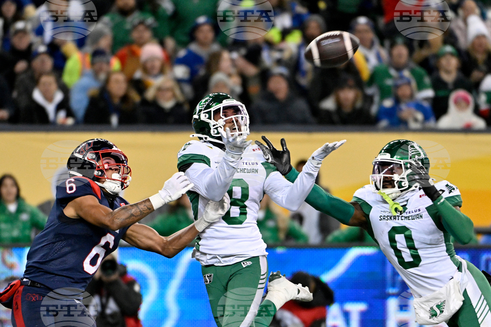 APTOPIX CFL Grey Cup Football