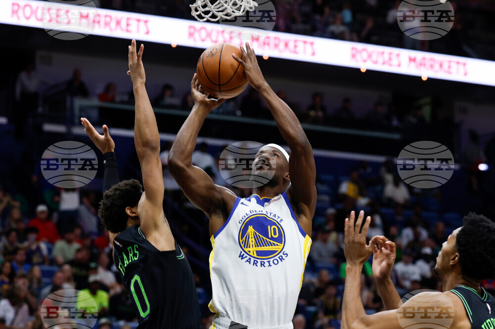 Warriors Pelicans Basketball