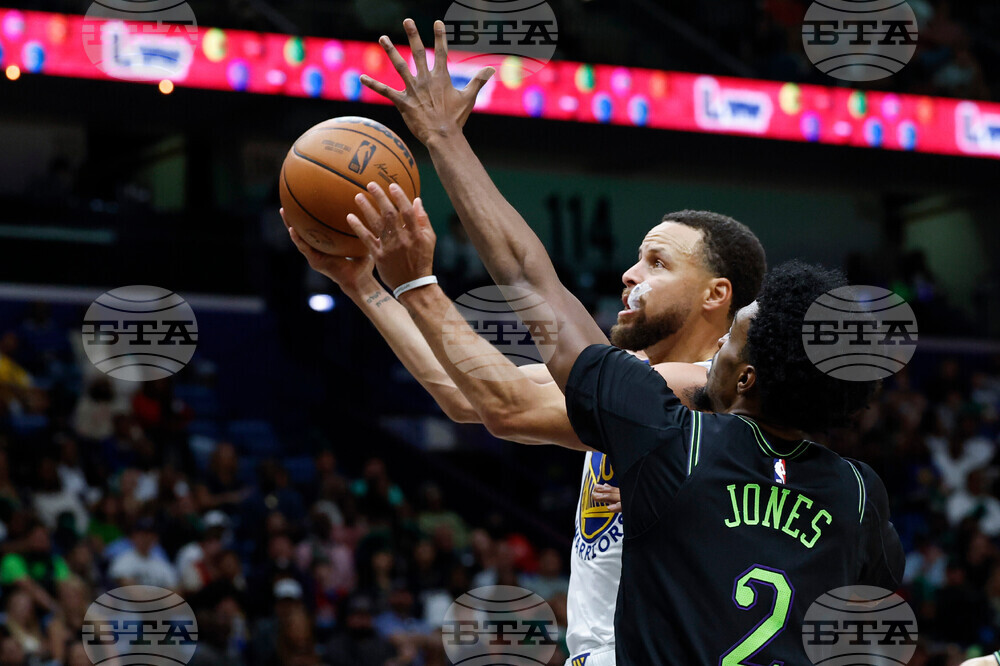 Warriors Pelicans Basketball