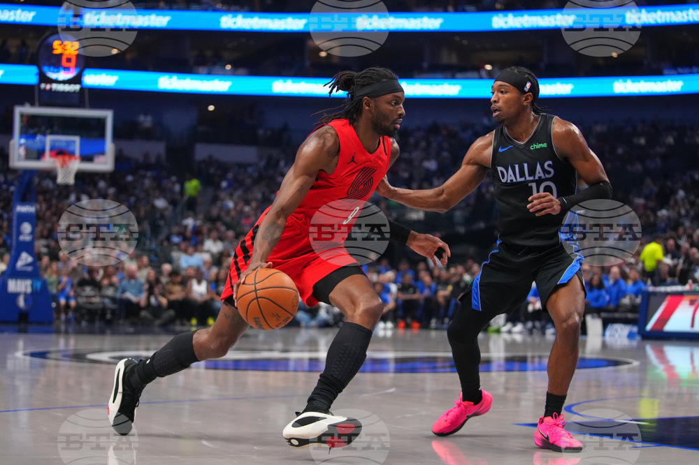 Trail Blazers Mavericks Basketball