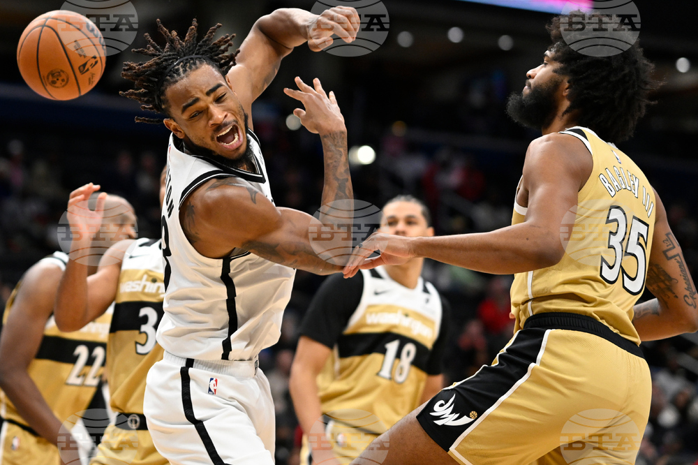 Nets Wizards Basketball