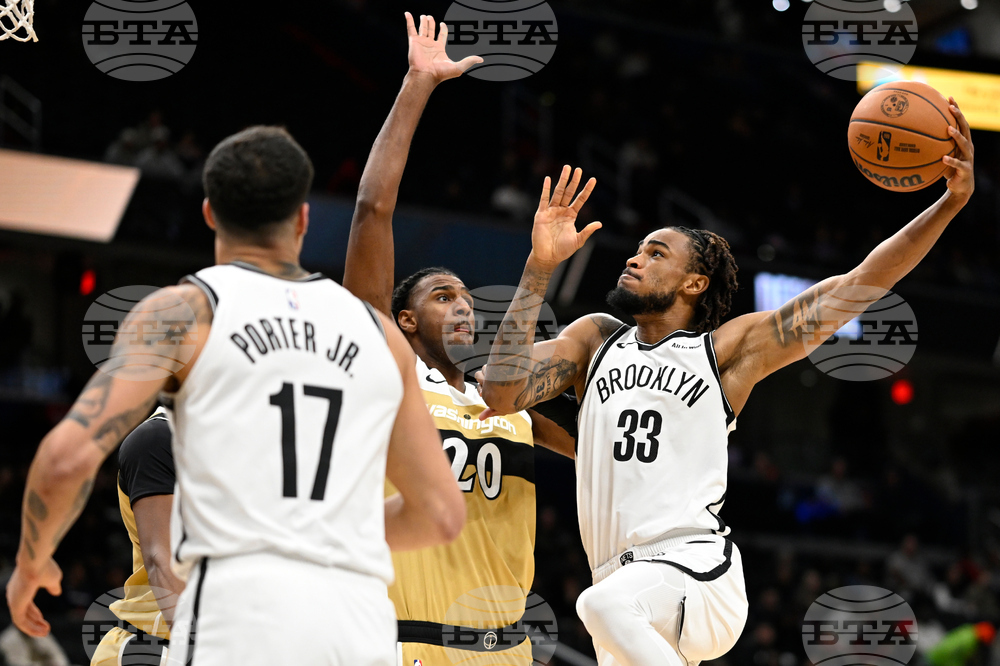 Nets Wizards Basketball