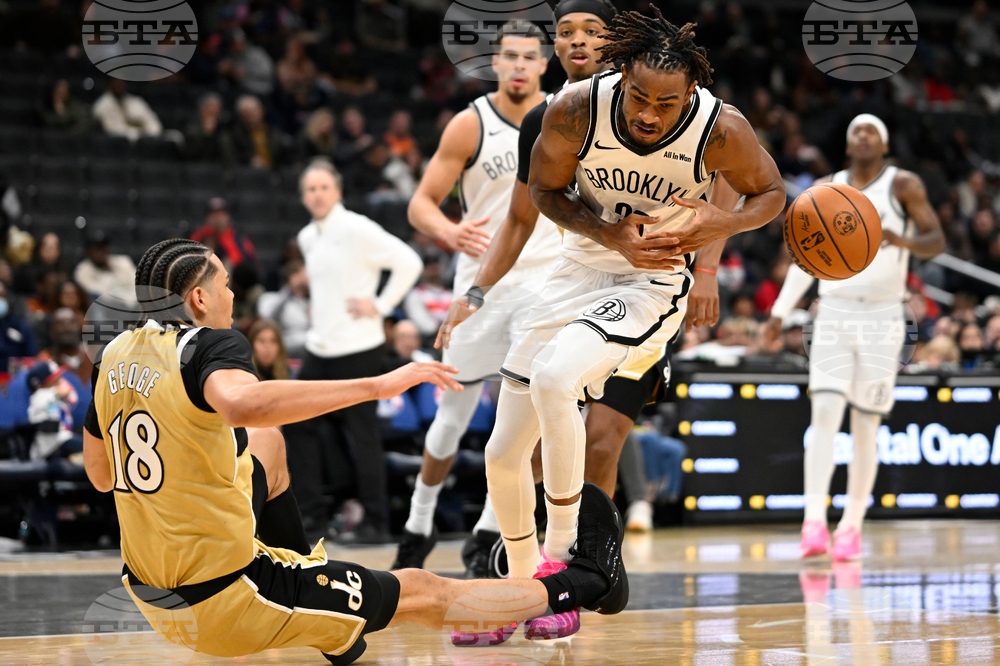 Nets Wizards Basketball