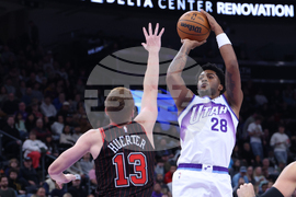 Bulls Jazz Basketball