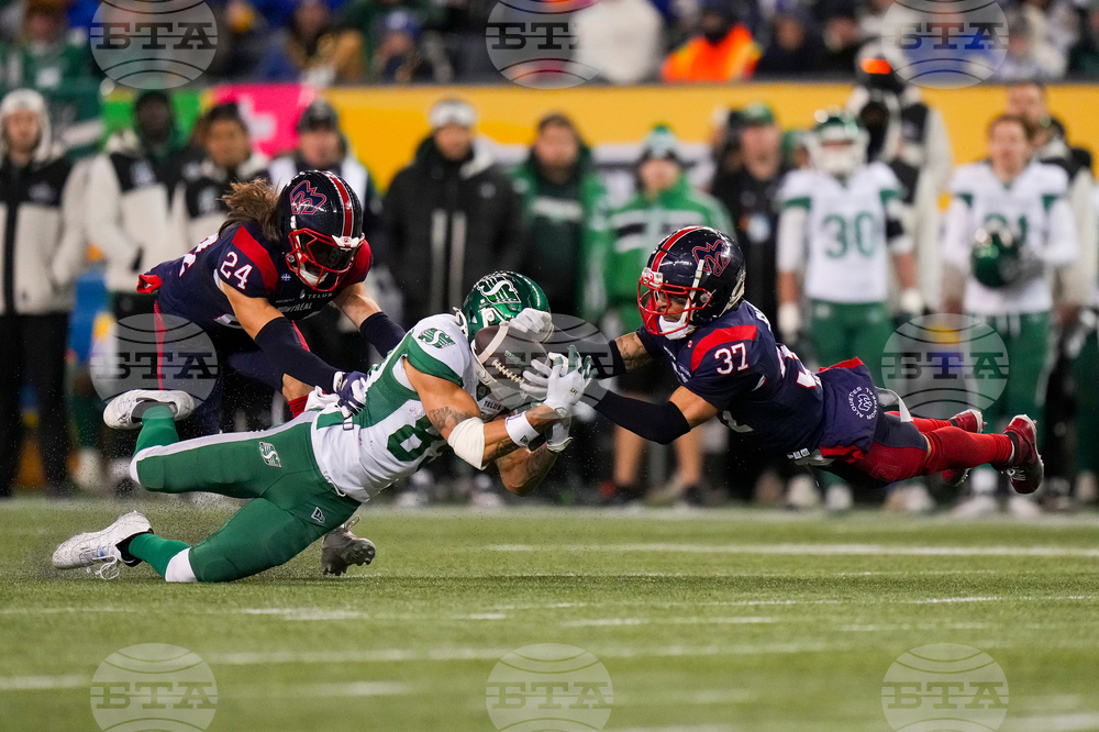 APTOPIX CFL Grey Cup Football