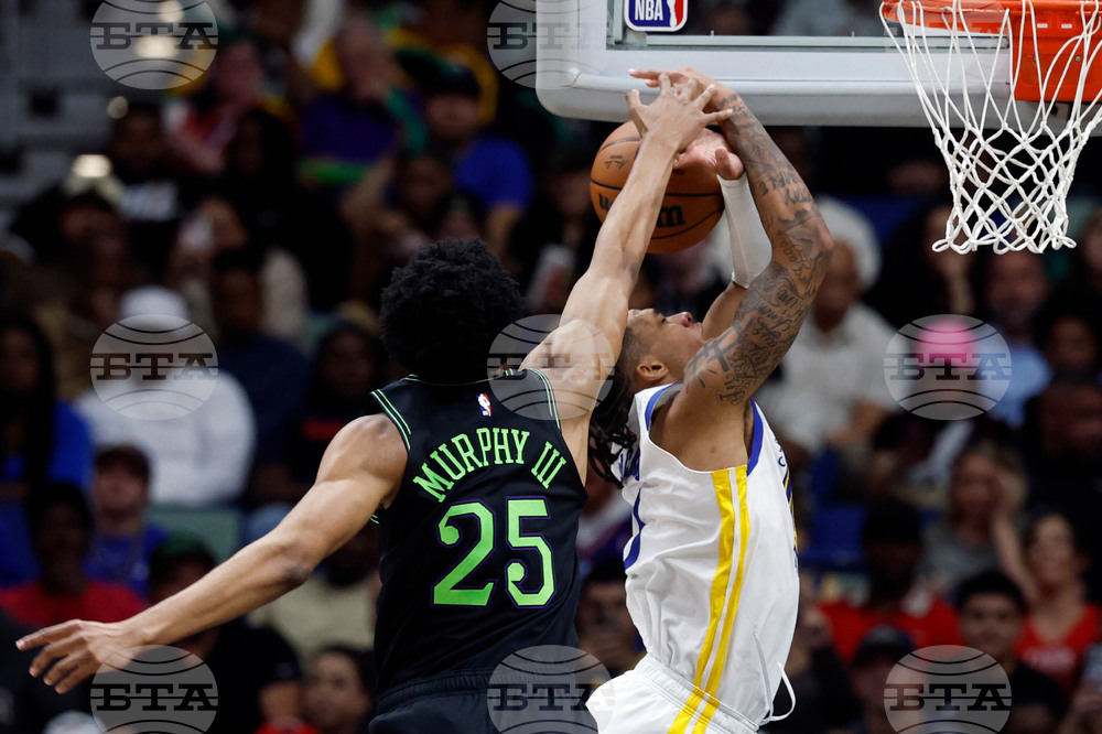 Warriors Pelicans Basketball