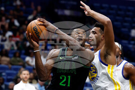 Warriors Pelicans Basketball