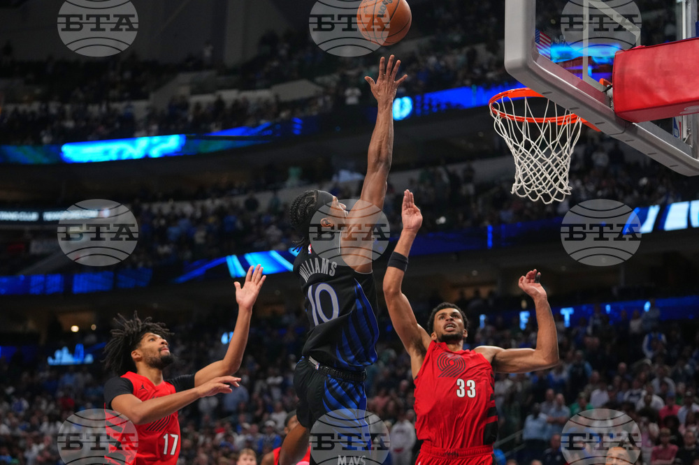 Trail Blazers Mavericks Basketball