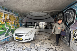 Варна - пешеходен подлез - автомобил