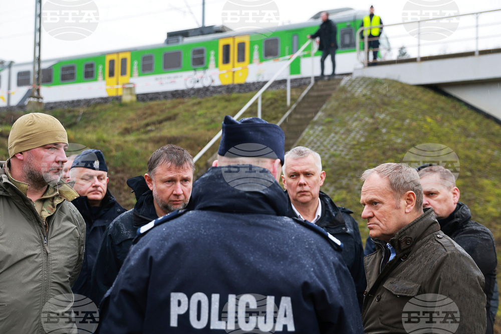 Полша потвърди за два взрива по железопътната ѝ мрежа, единият от които бе посочен като акт на саботаж