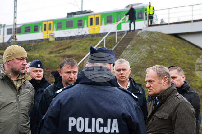Полша потвърди за два взрива по железопътната ѝ мрежа, единият от които бе посочен като акт на саботаж