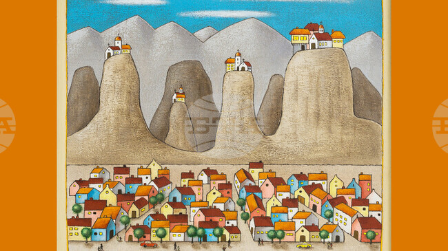 Художникът Владимир Шунев подрежда 28 нови творби в изложбата си „Между небето и земята"