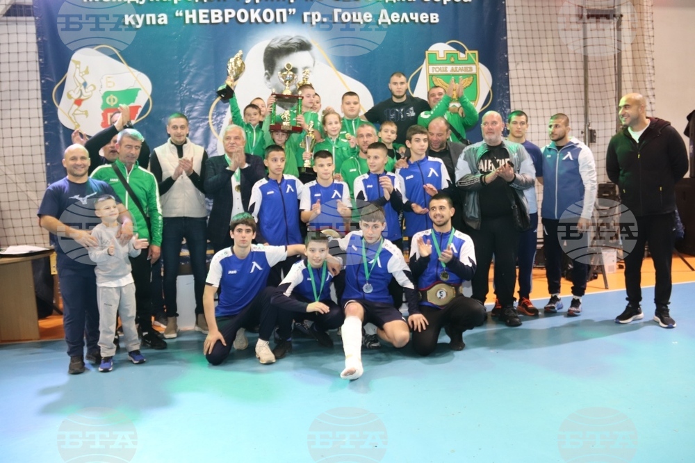 Четирима състезатели от спортен клуб по борба „Пирин 2021“ – Гоце Делчев спечелиха златни медали в международния турнир „Купа Неврокоп“